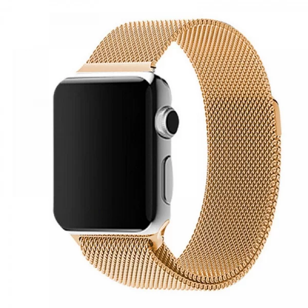 Curea Goospery Mesh Band Apple Watch (44 mm) [Gold]